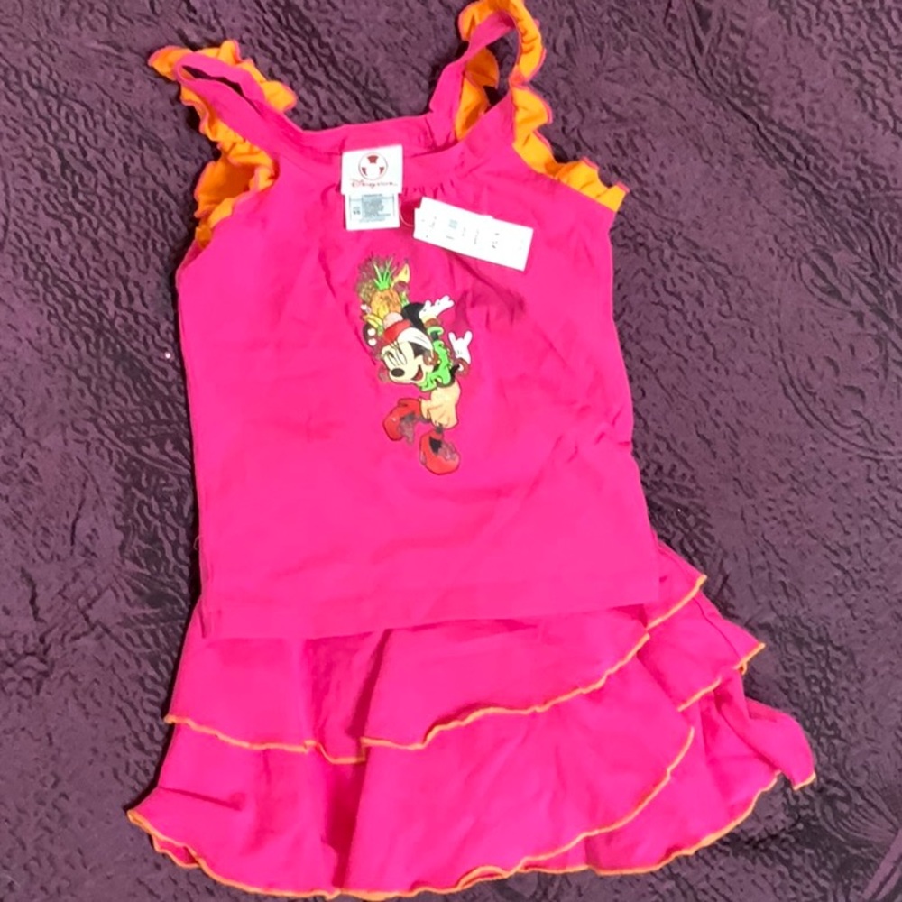 Disney Minnie Mouse skort and top